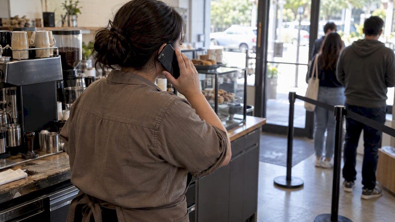 Device Aware SMS and Call Rules for Small Business Queues: Ezseat